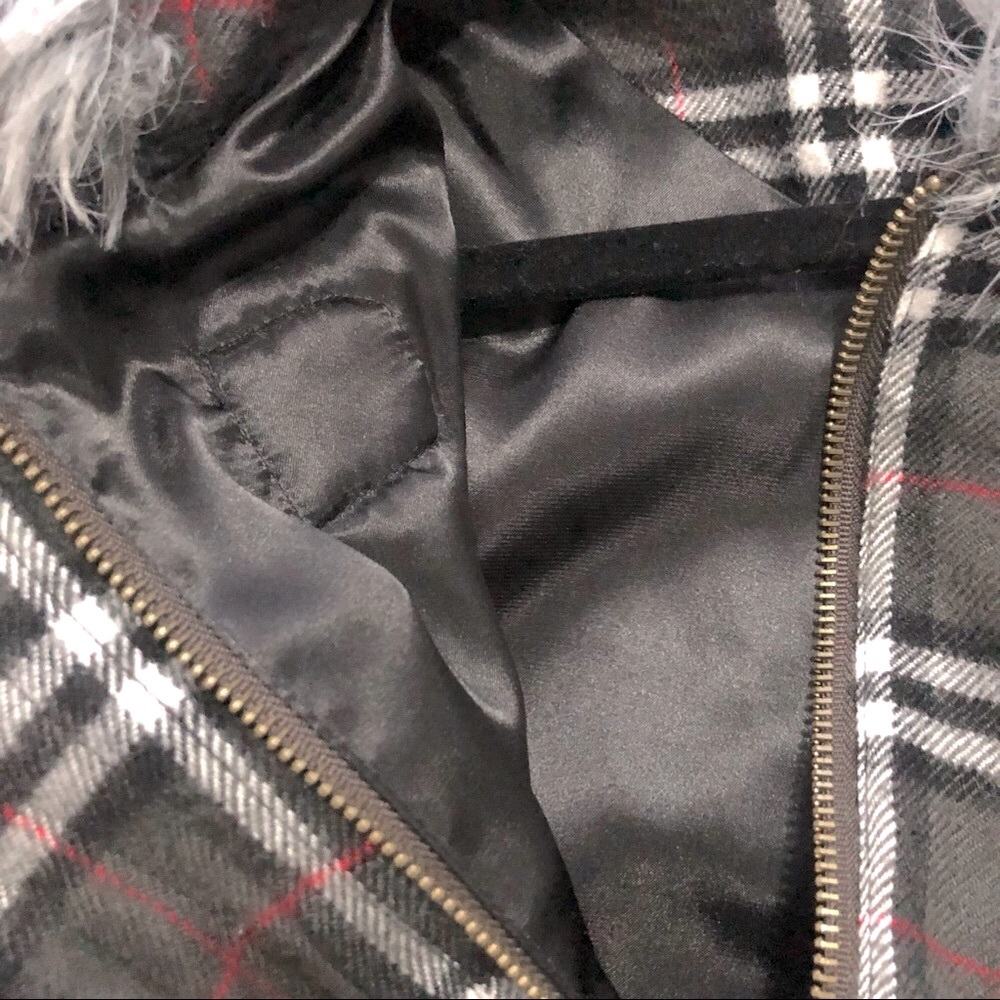 plaid coat🖤🐺 - Picture 4 of 5